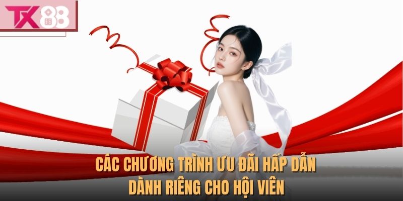Các chương trình ưu đãi hấp dẫn dành riêng cho hội viên